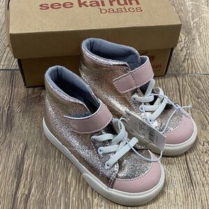 See Kai Run Basics Belmont III Rose Gold Sneakers US 7 EU 23